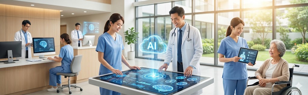 現今醫療現場的生存戰：用 AI 與人機協同，釋放 30% 臨床 工時的「溫柔革命」