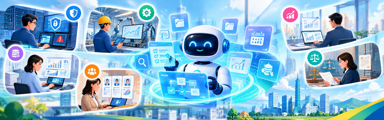 AI 代理人（AI Agent）帮助企业各部门改善业务工作效益及其应用前景